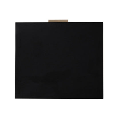 LH Home Rattan Black Side Table with Drawers