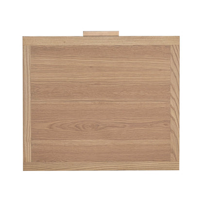LH Home Rattan Two Drawer Accent Cabinet - Natural Tone Wood