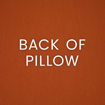 Outdoor Twist Pillow - Orange