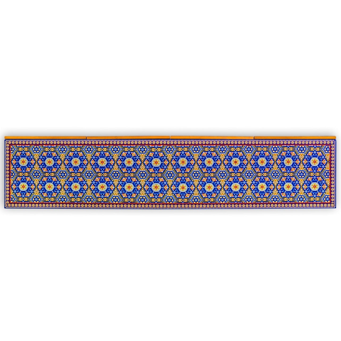 Handmade Unique Beaded Multicolor Beaded Sideboard Cabinet