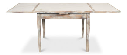 Paolino Square Extendable Dining Table Grey Wash