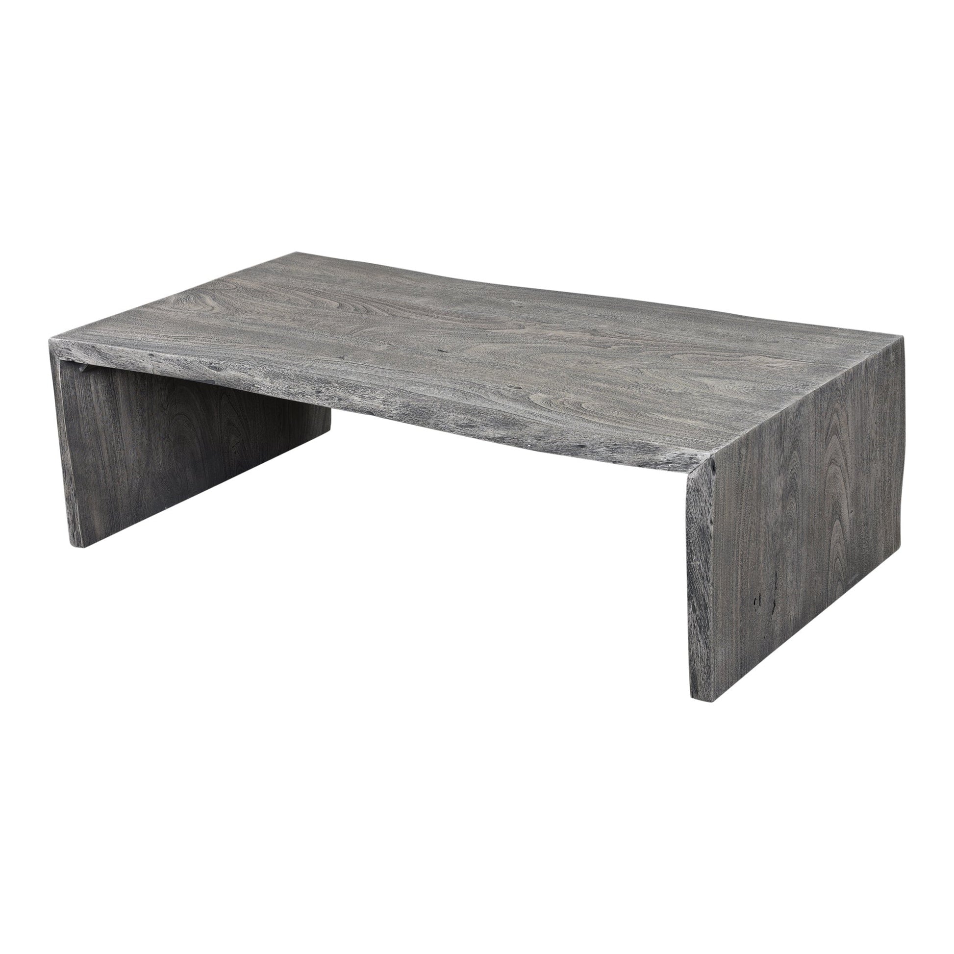  Tyrell Scandinavian Grey Wood Coffee Table Moe' Home