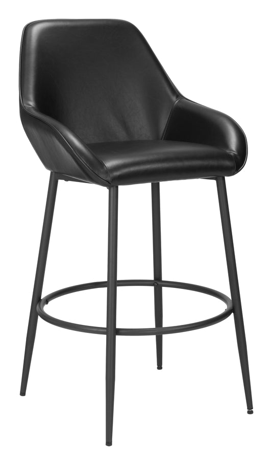 Vila Barstool (Set of 2) Black