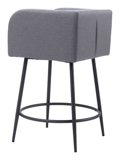 Horbat Counter Stool (Set of 2) Gray