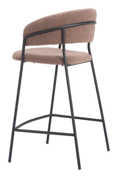 Josephine Counter Stool (Set of 2) Brown