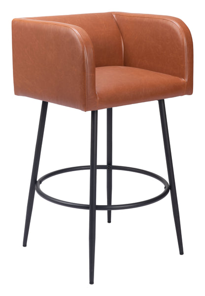 Horbat Barstool (Set of 2) Brown