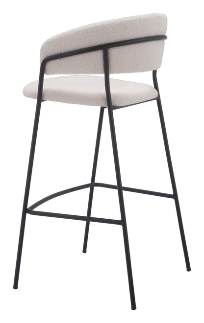 Josephine Barstool (Set of 2) Cream