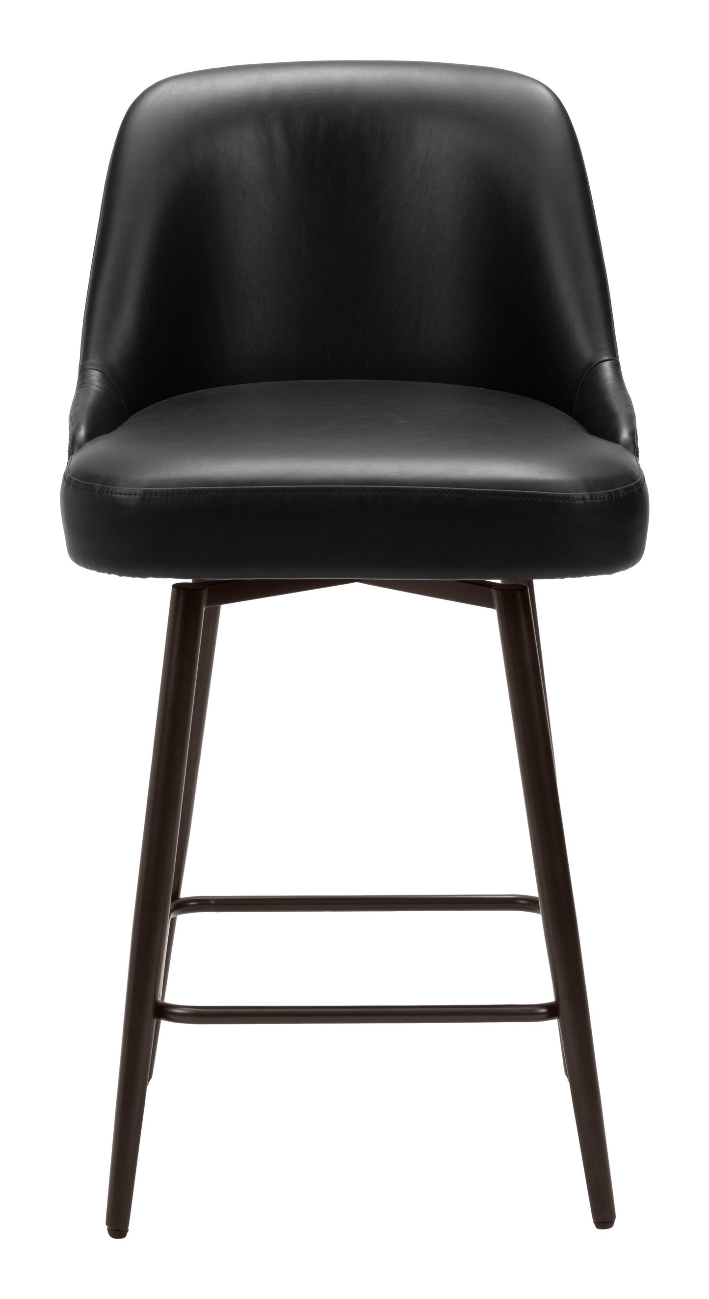 Keppel Swivel Counter Stool Black & Bronze