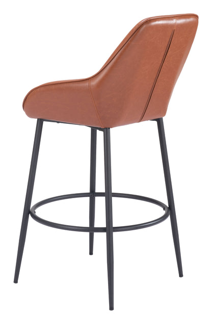 Vila Barstool (Set of 2) Brown