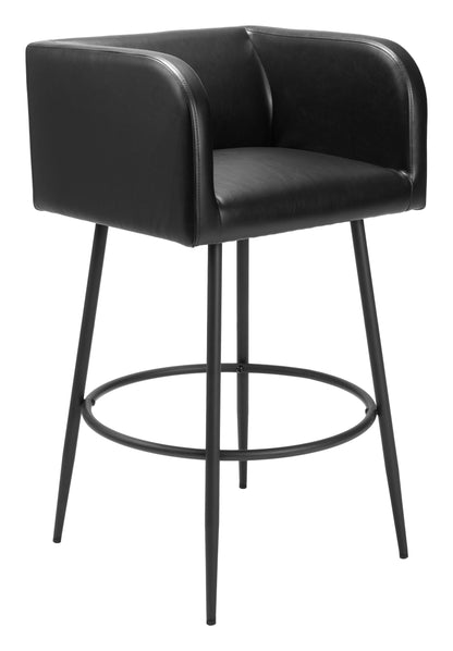 Horbat Barstool (Set of 2) Black