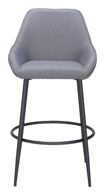 Vila Barstool (Set of 2) Gray