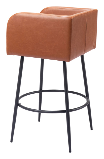 Horbat Barstool (Set of 2) Brown