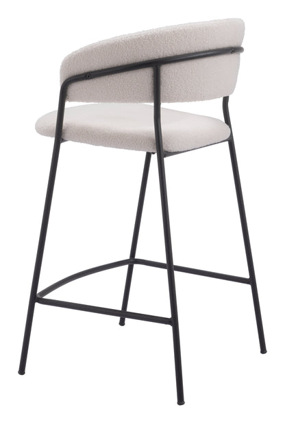 Josephine Counter Stool (Set of 2) Cream