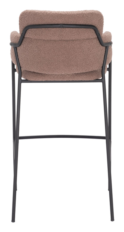 Marcel Barstool (Set of 2) Brown