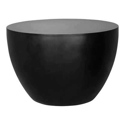 Insitu Concrete Black Side End Table