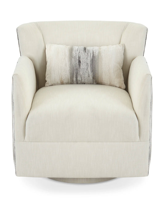 Peninsula Home Grace Swivel Club Chair