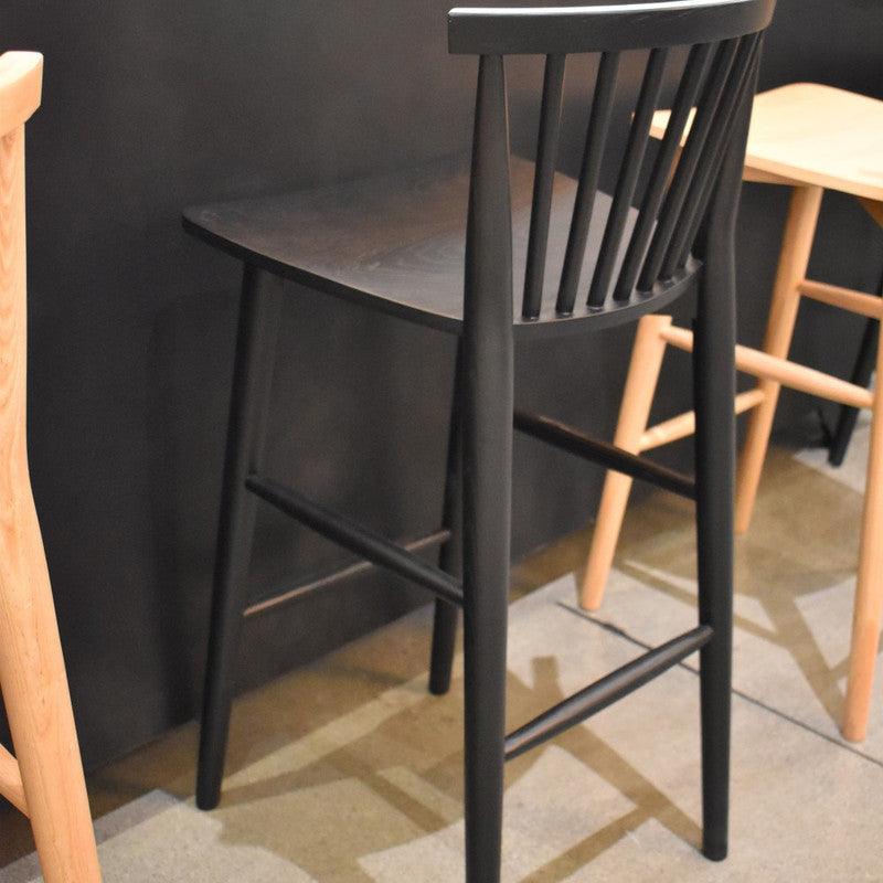 Easton Counter Stool - Black Counter Stools LOOMLAN By LHImports