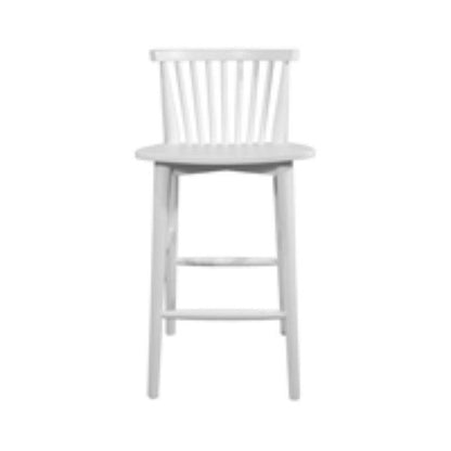 Easton Counter Stool - White Counter Stools LOOMLAN By LHImports