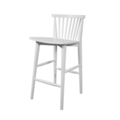 Easton Counter Stool - White Counter Stools LOOMLAN By LHImports