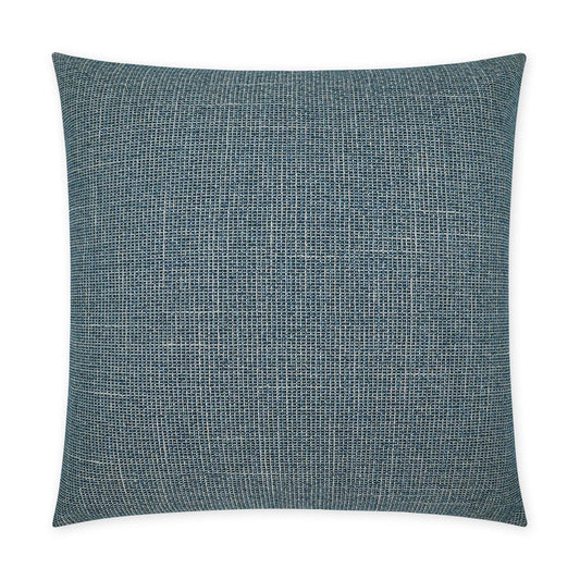 Emmorton Blue Geometric Blue Large Throw Pillow With Insert Throw Pillows LOOMLAN By D.V. Kap