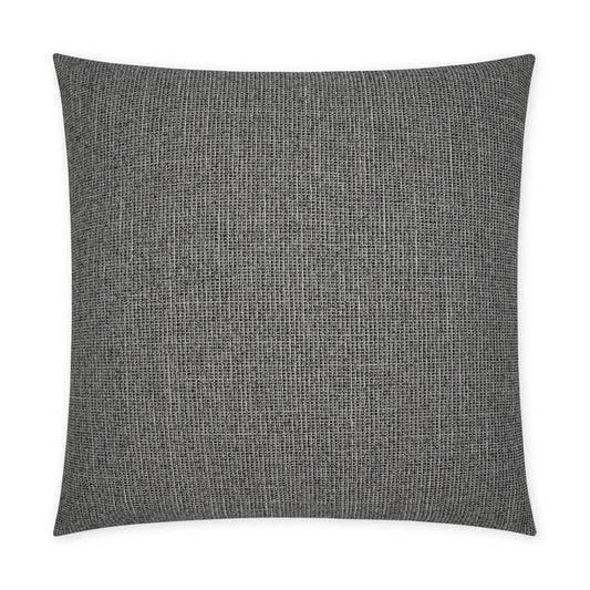 Emmorton Charcoal Geometric Grey Large Throw Pillow With Insert Throw Pillows LOOMLAN By D.V. Kap