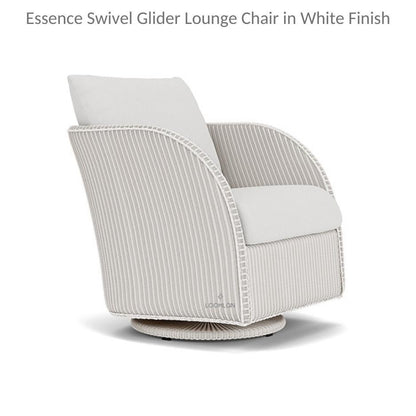 Essence Swivel Glider Lounge Chair Wicker Furniture Outdoor Accent Chairs LOOMLAN By Lloyd Flanders