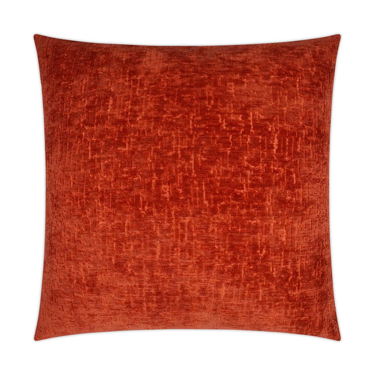 D.V. Kap Felicity Coral Solid Red Large Throw Pillow Insert