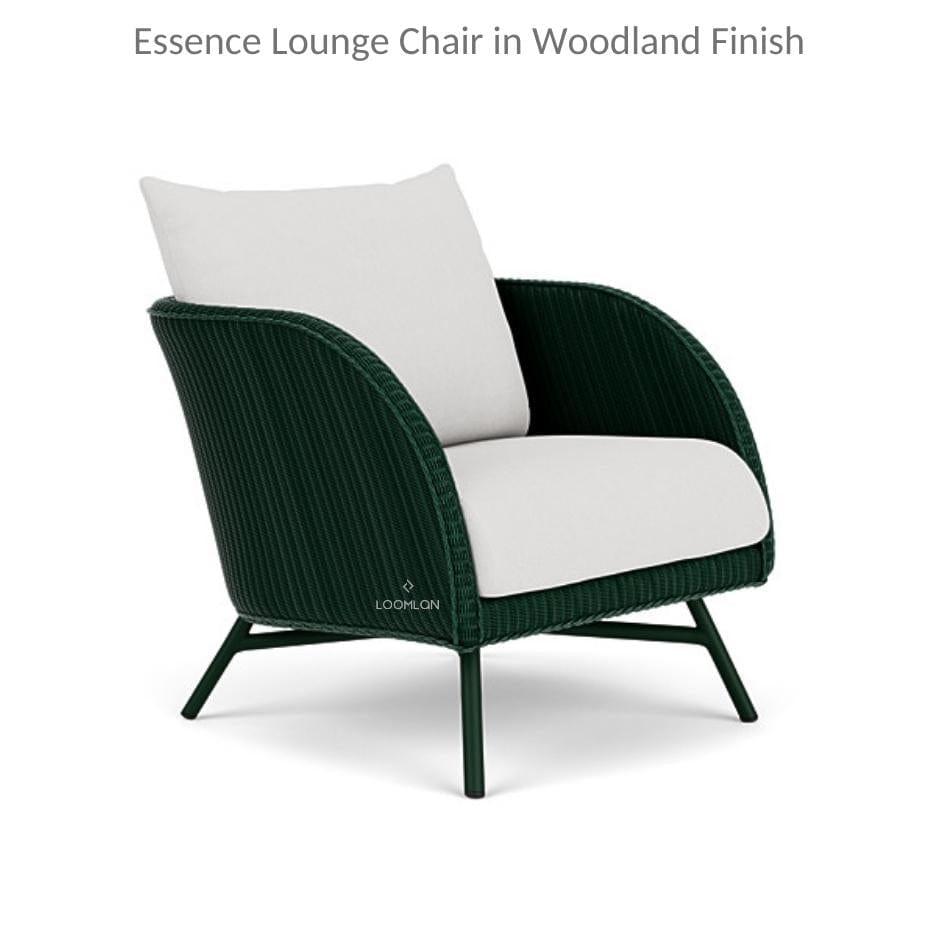 Flanders Essence Outdoor Wicker Loveseat and Chair Set with Tables Outdoor Lounge Sets LOOMLAN By Lloyd Flanders