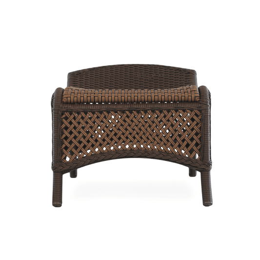 Lloyd Flanders Grand Traverse Patio Ottoman Outdoor Furniture