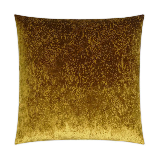 Grated Ochre Solid Chartreuse Large Throw Pillow With Insert Throw Pillows LOOMLAN By D.V. Kap