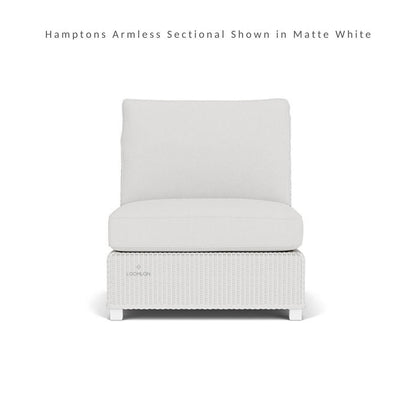 Hamptons Outdoor Wicker Corner Sectional With Accent Tables Outdoor Lounge Sets LOOMLAN By Lloyd Flanders