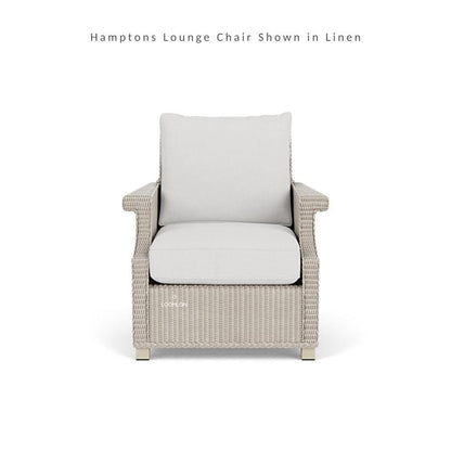 Hamptons Outdoor Wicker Sofa and Lounge Chair Set With Tables Outdoor Lounge Sets LOOMLAN By Lloyd Flanders