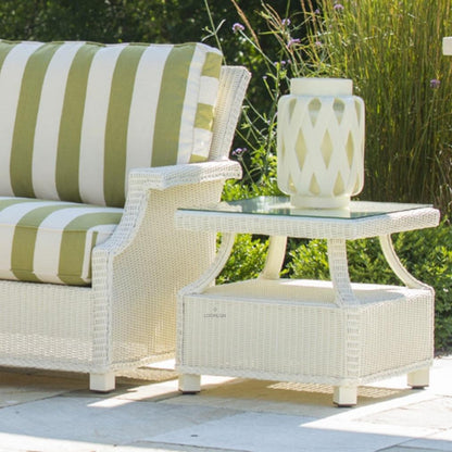 Hamptons Right Arm Sectional Unit All-Weather Outdoor Furniture Outdoor Modulars LOOMLAN By Lloyd Flanders