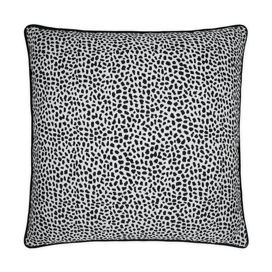 Hopper Animal Black White Large Throw Pillow With Insert Throw Pillows LOOMLAN By D.V. Kap