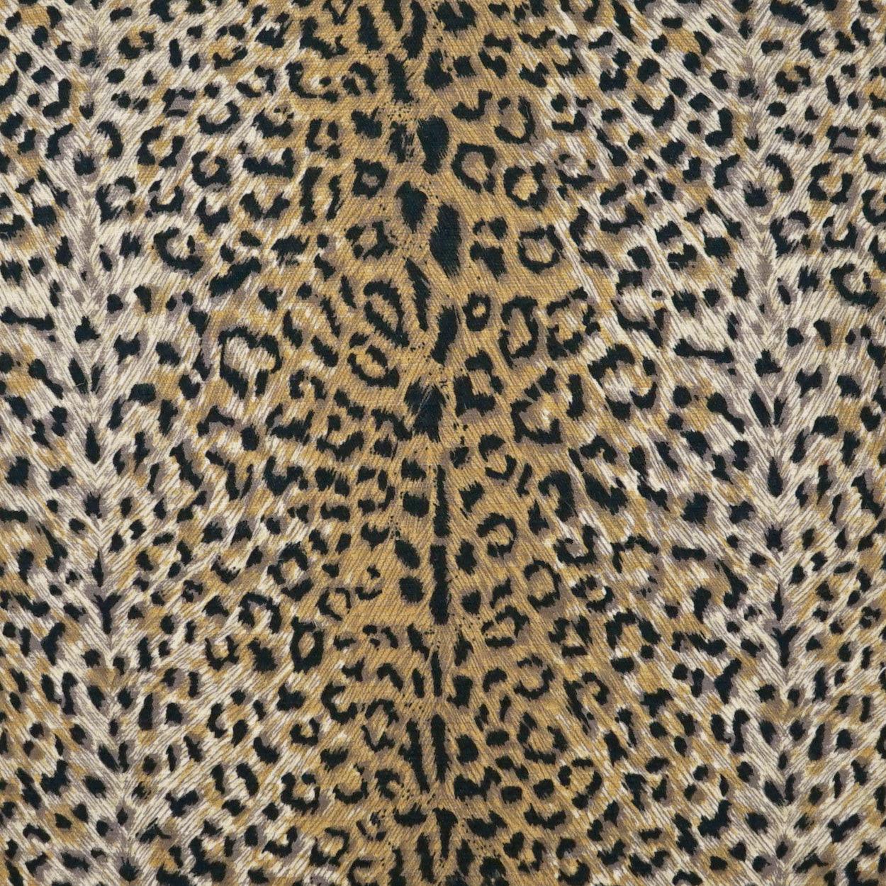 Jaguar Animal Tan Taupe Large Throw Pillow With Insert Throw Pillows LOOMLAN By D.V. Kap