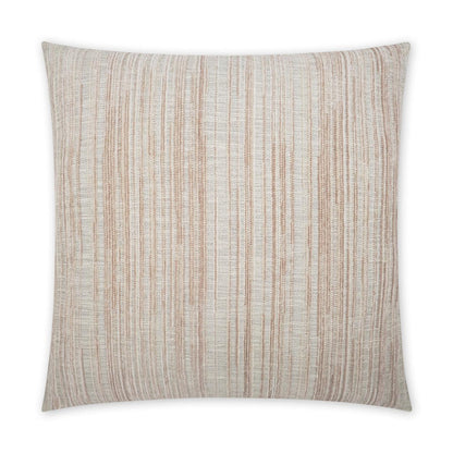 Julep Blush Stripes Blush Large Throw Pillow With Insert Throw Pillows LOOMLAN By D.V. Kap