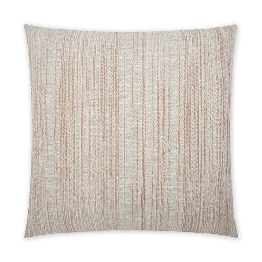 Julep Blush Stripes Blush Large Throw Pillow With Insert Throw Pillows LOOMLAN By D.V. Kap