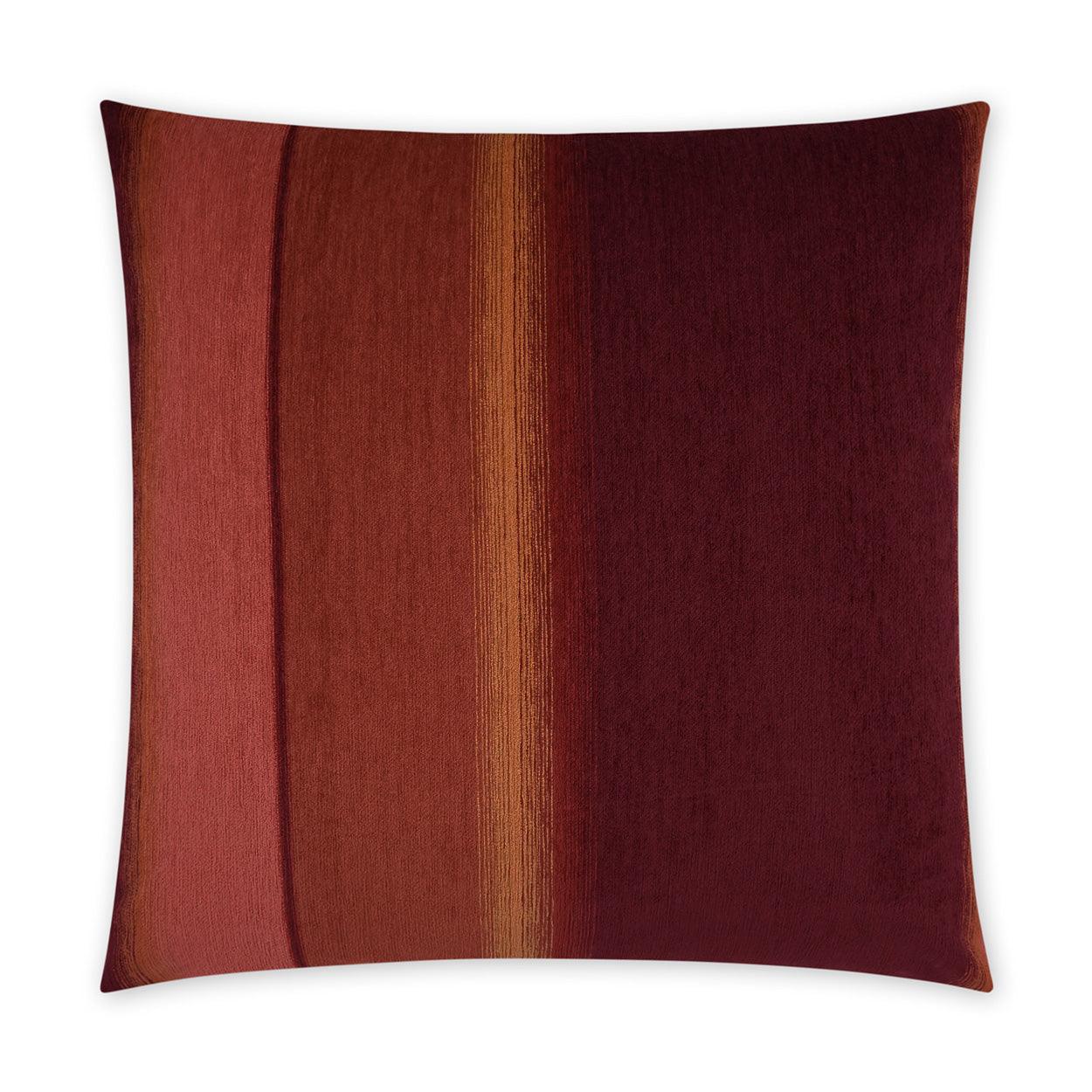 Kamara Fire Modern Abstract Red Large Throw Pillow With Insert Throw Pillows LOOMLAN By D.V. Kap