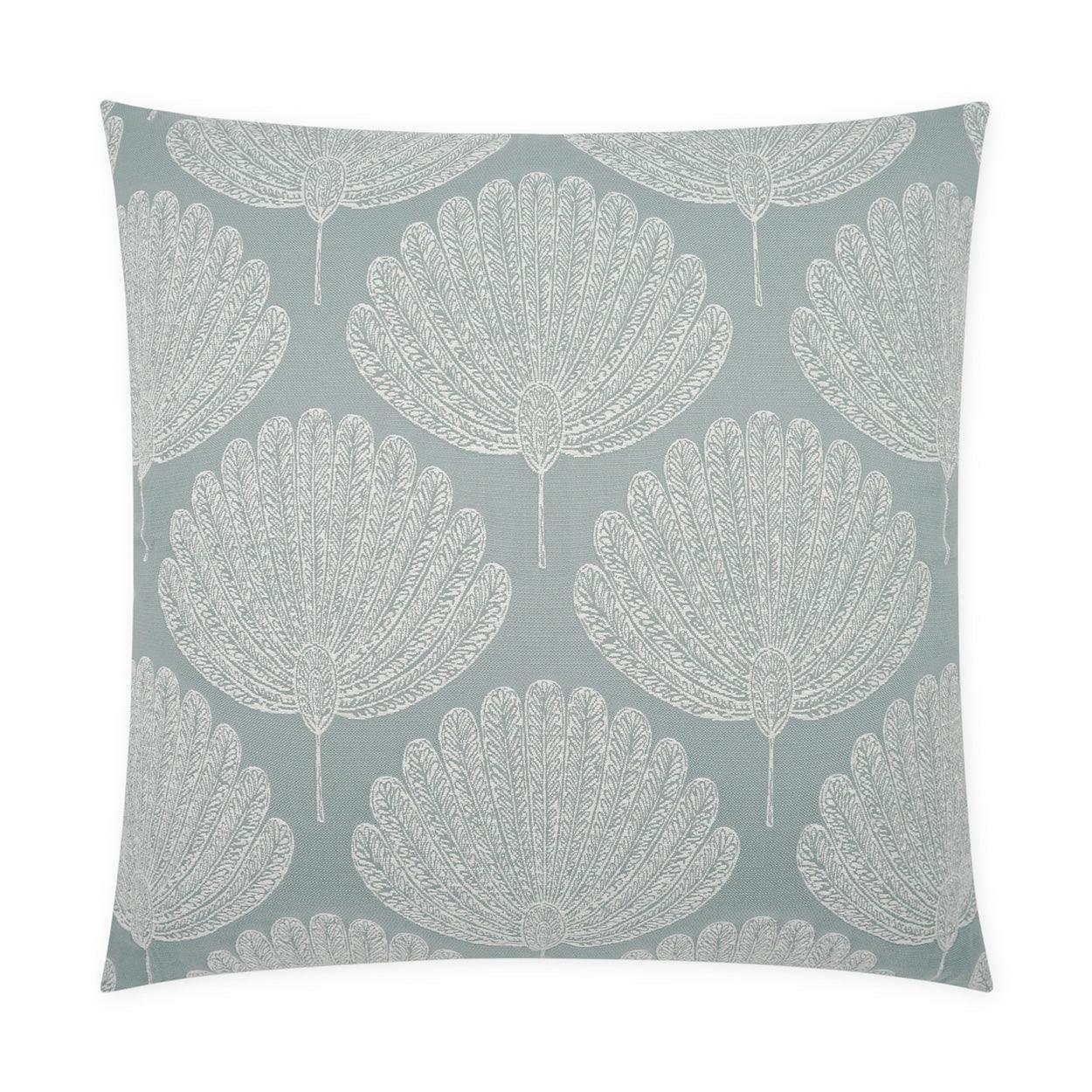 Kita Aqua Global Floral Mist Large Throw Pillow With Insert Throw Pillows LOOMLAN By D.V. Kap