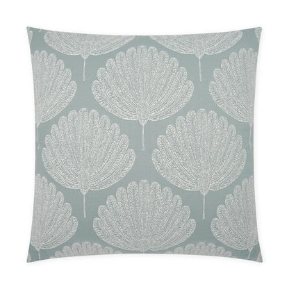 Kita Aqua Global Floral Mist Large Throw Pillow With Insert Throw Pillows LOOMLAN By D.V. Kap