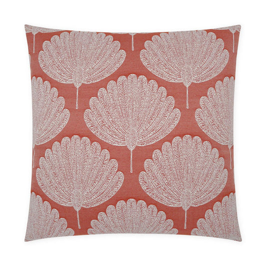 D.V. Kap Kita Coral Floral Coral Large Throw Pillow Insert