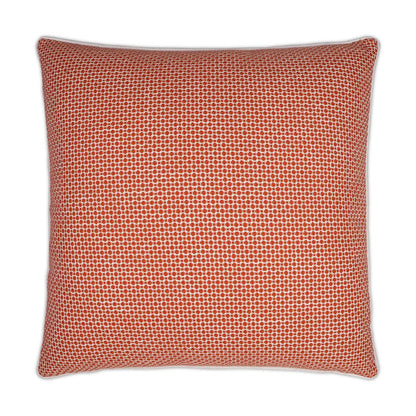 Kristal Tomato Traditional Red Large Throw Pillow With Insert Throw Pillows LOOMLAN By D.V. Kap