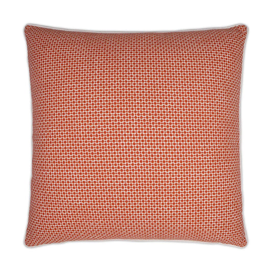 Kristal Tomato Traditional Red Large Throw Pillow With Insert Throw Pillows LOOMLAN By D.V. Kap