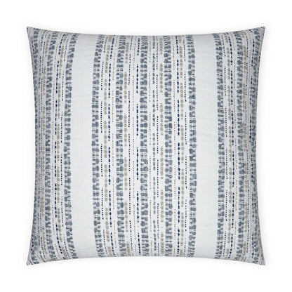 Kyra Water Global Blue Large Throw Pillow With Insert Throw Pillows LOOMLAN By D.V. Kap