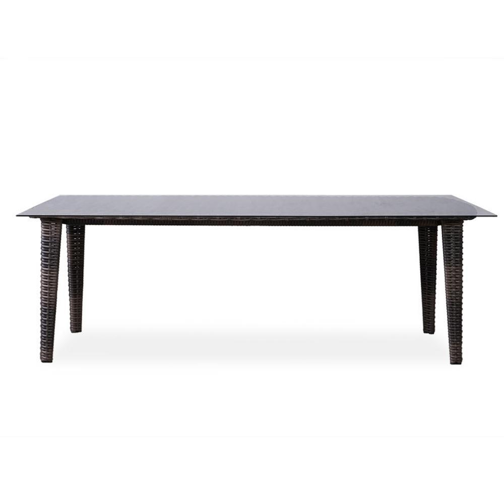 Lloyd Flanders Largo 86" Rectangular Dining Table All Weather Wicker