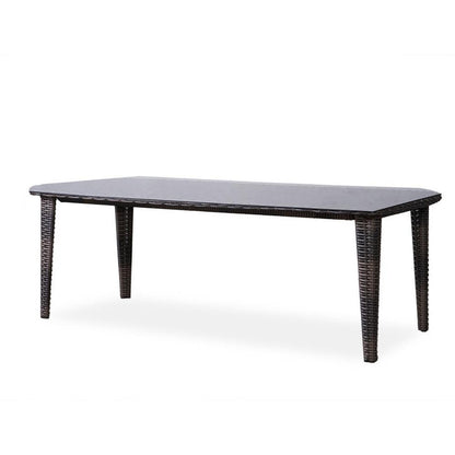 Lloyd Flanders Largo 86" Rectangular Dining Table All Weather Wicker