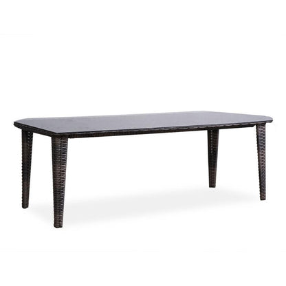 Lloyd Flanders Largo 86" Rectangular Dining Table All Weather Wicker