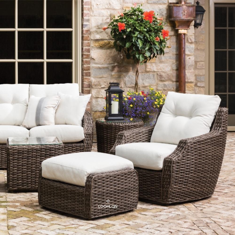 Lloyd Flanders Replacement Cushion For Largo Outdoor Lounge Chair