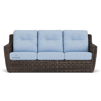 Lloyd Flanders Largo Sofa All Weather Wicker Furniture Made USA