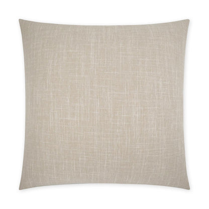 Lena Sand Beach Solid Tan Taupe Large Throw Pillow With Insert Throw Pillows LOOMLAN By D.V. Kap